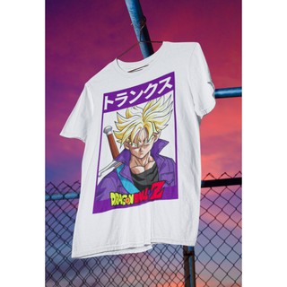 【🔥🔥】เสื้อยืด Unisex รุ่น ทรังคซ์ Trunks Edition T-Shirt ดราก้อนบอลแซด Dragon Ball Z แบรนด์ Khepri 100%cotton comb