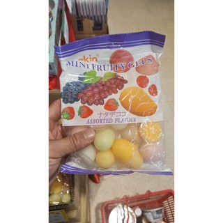 ecook ญี่ปุ่น ขนม พุดดิ้ง สอดไส้ วุ้นมะพร้าว รวมรส ผลไม้ fuji okio mini fruity gels 270g