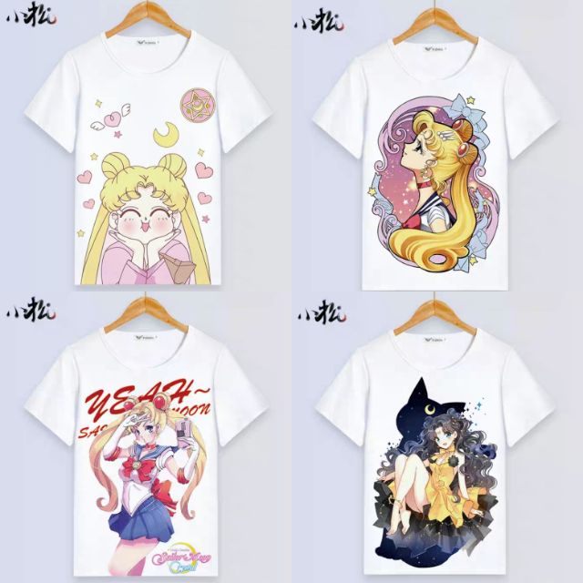 เสอยด ลายการตน เซเลอรมน Sailor Moon เสอ เสอลายการตน เสอสขาว การตนญปน อนเมะ Anime - sailor moon roblox shirt
