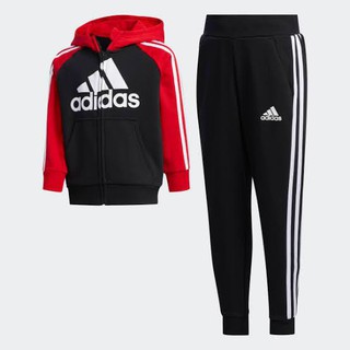 Adidas Hoodie Set 🌡️🌡️ ดำแดง ของใหม่ ป้ายห้อย