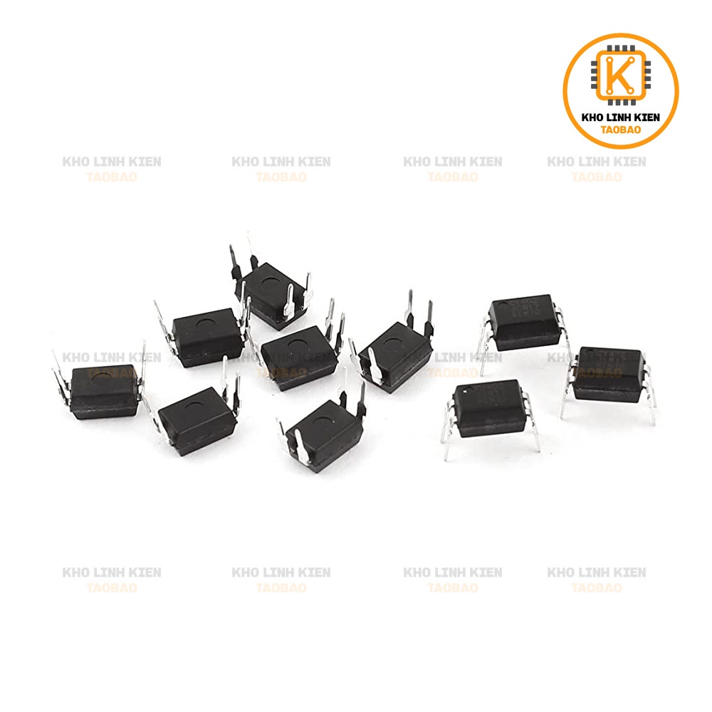 ชุด 4-Pin EL817 Optical Isolator (OPTO PC817) 10 ชิ้น