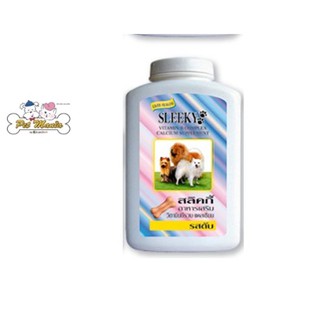 (รสตับ 630g) SLEEKY MULTI-VITAMIN CALCIUMอาหารเสริม วิตามิน-แคลเซียม