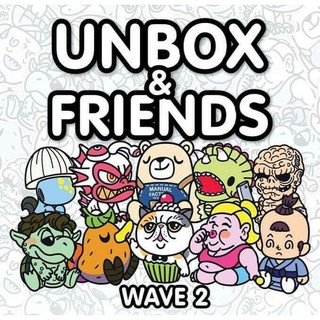 Unbox &amp; Friends Blindbox Series 2 แบบสุ่ม พร้อมสง