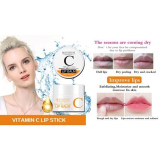 Roushun Vitamin C Lip Balm 15ml. วิตามินซี ลิป