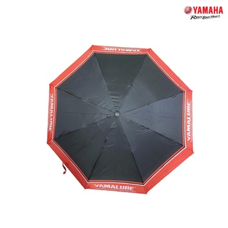 YAMAHA ร่มพับ3ตอน 22 นิ้ว สกรีนYamalube สีแดง/ดำ