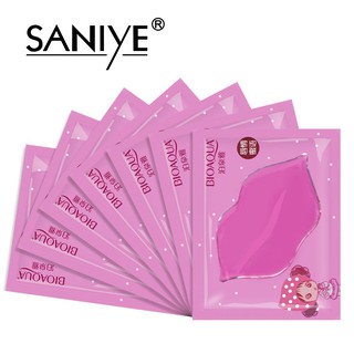 Saniye มาส์กริมฝีปากคอลลาเจนให้ความชุ่มชื้น 1 ชิ้น Lm002