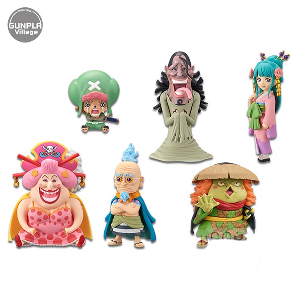 [ครบ Set 6 กล่อง] Banpresto WCF One Piece World Collectable Figure - Wanokuni 7 4983164173666 (Figure)