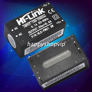 โมดูลหม้อแปลงไฟฟ้า Hsv Hi-Link Hlk-Pm01 Ac Dc 220V เป็น 5V 3W 600Ma หม้อแปลงไฟฟ้า Ac Dc