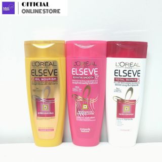 LOREAL PARIS ELSEVE แชมพู/ครีมนวด ลอรีอัล ปารีส เอลแซฟ แชมพูขนาด110มล./ครีมนวด110มล.