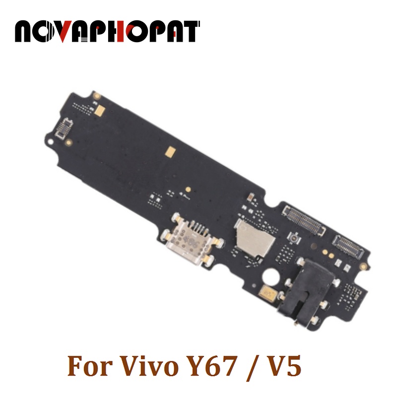 Novapat สําหรับ Vivo Y67 / V5 USB Charger พอร์ต Dock ปลั๊กชาร์จ Flex สายริบบิ้นหูฟังแจ็คเสียงไมโครโฟ