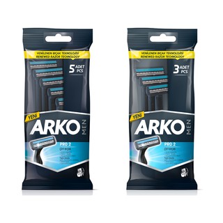 มีดโกนหนวด อาร์โก้ เม็น T2 PRO ARKO MEN SHAVING BLADE T2 PRO