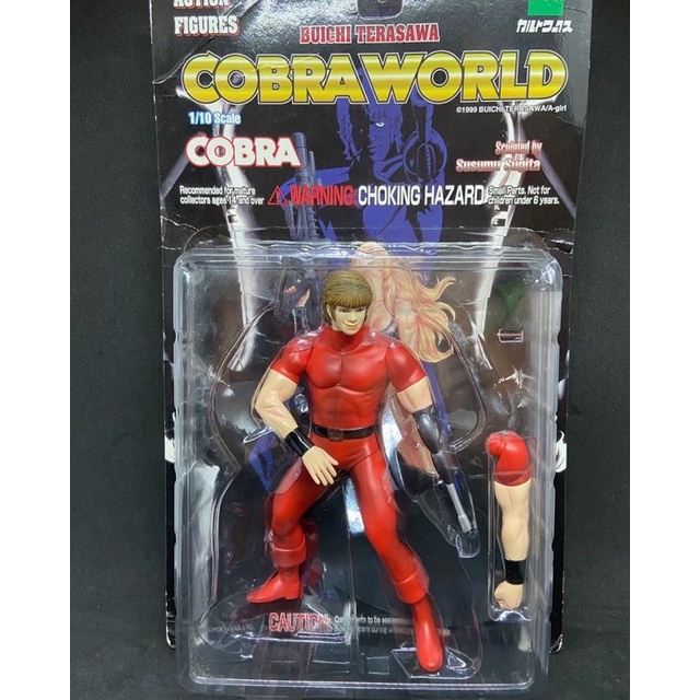 🔥 Cobra World Action Figure Cobra 1/10 Buichi Terasawa Epoch Company Rare item ครอบร้า เห่าไฟสายฟ้า