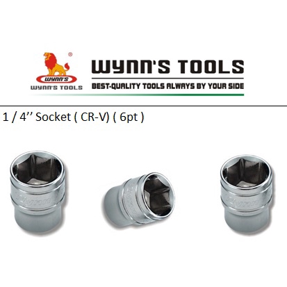 WYNNS 1/4"DR SOCKET BOX 4MM - 14MM W2583