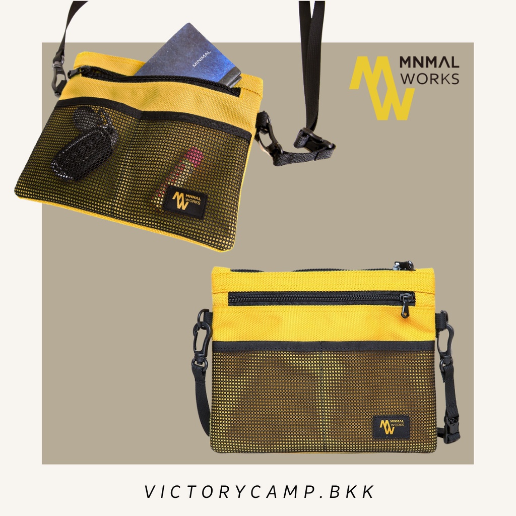 กระเป๋าสะพายข้าง Saccoche Bag - Minimal Works