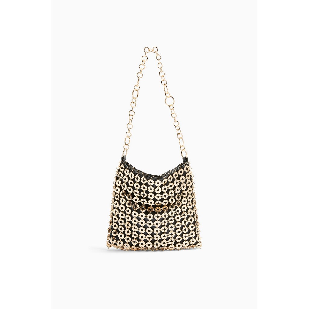 topshop gold chain bag