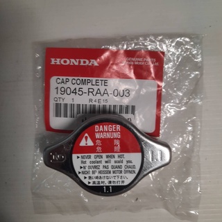 ฝาหม้อน้ำแท้ OEM Honda Jazz/City/Civic FD รหัส 19045-RAA-003