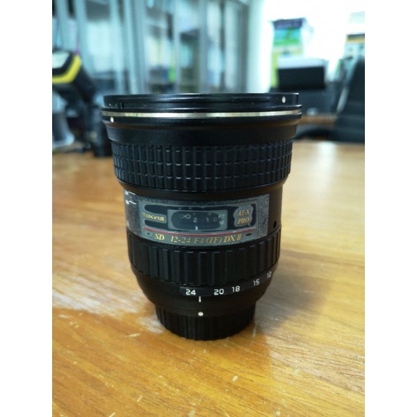 Tokina AT-X Pro SD 12-24mm F4 (IF) DX II สำหรับ Nikon  มือสอง มีราขึ้นเลนส์