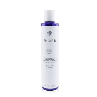 PHILIP B - Icelandic Blonde Shampoo (Tone Correcting Brightening Eliminates Brassiness - Blonde, Gray, Silver Hair) - 220ml/7.4oz