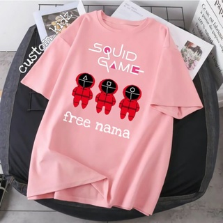 เสื้อเชิ้ต แบบหนา พิมพ์ลายเกมปลาหมึก สําหรับเด็ก