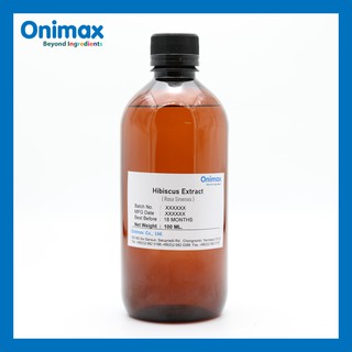 สารสกัดดอกชบา Hibicus extract (cosmetic grade) ขนาด100ml.