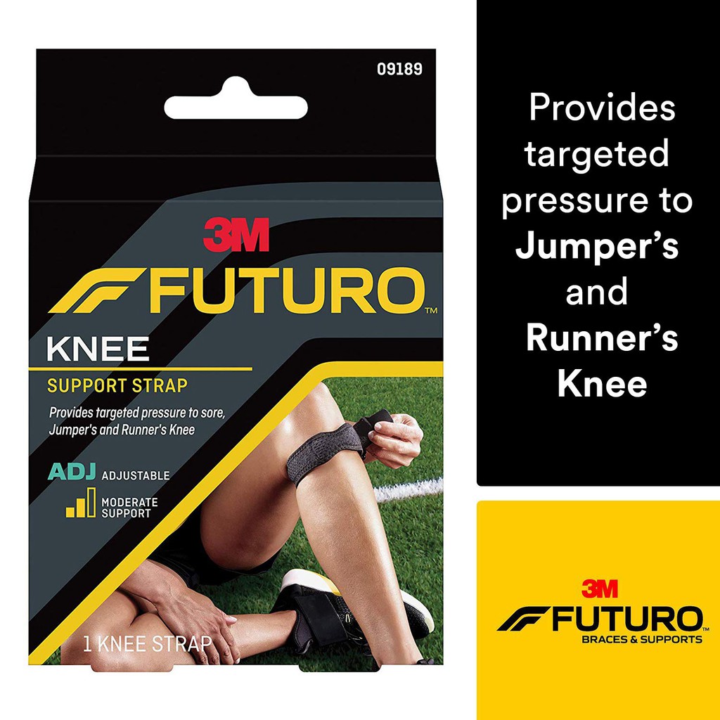 Knee support, Futuro Adjustable Knee Strap, patella support, อุปกรณ์