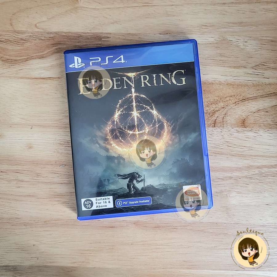 แผ่น PS4 มือสอง เกม Elden Ring (ยังไม่ได้ใช้โค้ด + แถมโปสการ์ด)