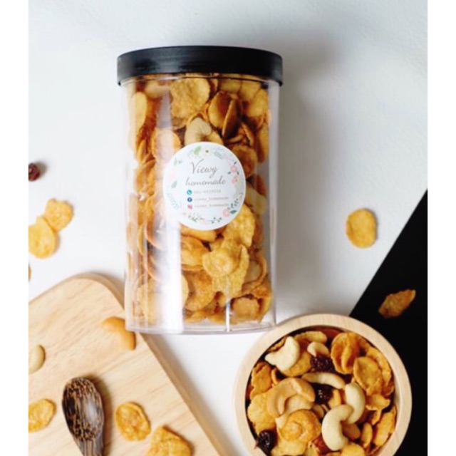 คอนเฟลกน้ำผึ้งคาราเมลcaramel cornflakes140g