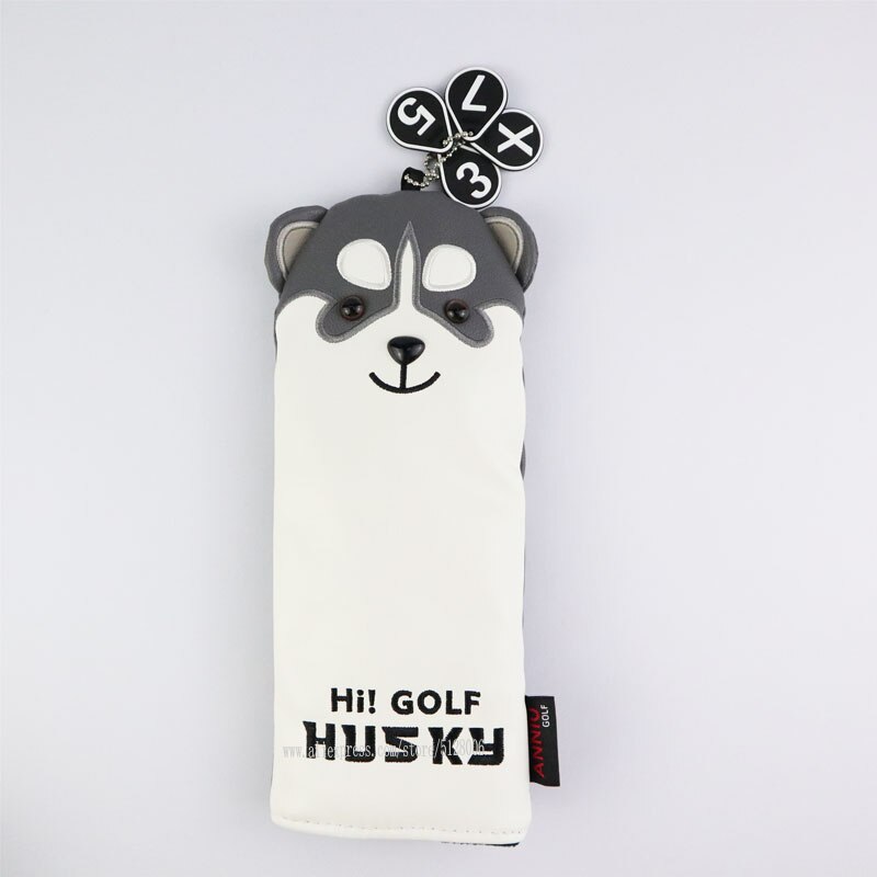 Golf Club 1 3 5 Wood Headcovers Husky Driver Fairway Woods cover PU
