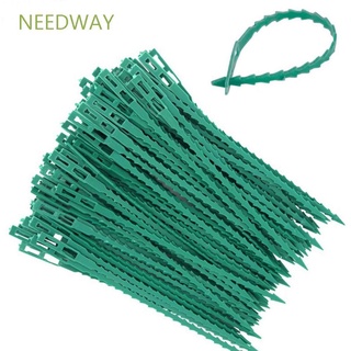 Needway อุปกรณ์ล็อคสายเคเบิ้ลพลาสติก 50/100 ชิ้นสําหรับปลูกต้นไม้สวน