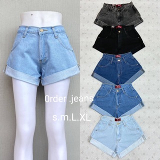 🔹Short Denim jeans🔹กางเกงยีนส์ขาพับมาใหม่