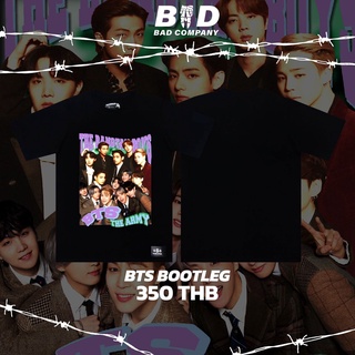 เสื้อยืดสกรีนBTSandBangtan •Freesize:อก44"-45"ยาว30"•cotton comb100% (ทอพิเศษ ไม่มีตะเข็บข้าง)BAD COMPANY