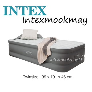 Intex 64902 ที่นอนปั๊มลมในตัวรุ่น พรีเมี่ยม ของยี่ห้อ Intex ขนาด 3.5 ฟุต