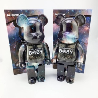 BEARBRICK MEDICOM TOY BE@RBRICK NASA MASTER-PIECE FIGURES GIFT TOYS 2021 ฟิกเกอร์ตุ๊กตาหมีแบร์บริค ดารุมะ ของสะสม