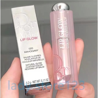 【พร้อมส่ง】แท้100% Dior Addict Lip Glow ลิปบาล์ม สี  001, 004, 006,007, 008, 012, 015, 025