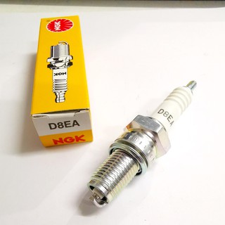 หัวเทียน NGK (D8EA) เกลียวยาว ใส่ CG110, Jx110, NSR, Phantom