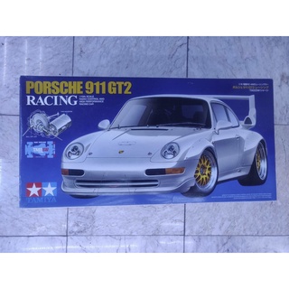 โมเดลรถประกอบของเเท้ Tamiya -1/10 TH Scale Porche 911 GT2-Racing กล่องใหญ่