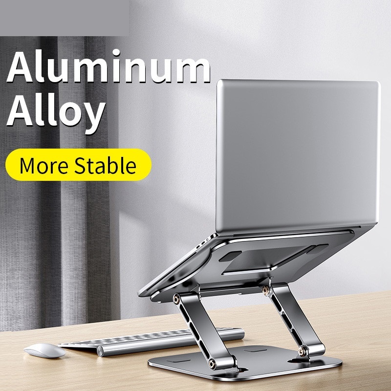 Laptop Stand Adjustable Aluminum Alloy Notebook Stand Compatible With ...