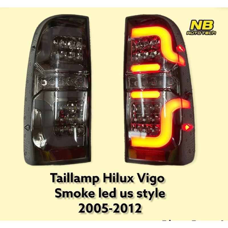 ไฟท้าย vigo vigo champ 2005 2007 2008 2010 2012 ไฟท้ายแต่ง vigo vigo smartcab vigo champ taillamp vi