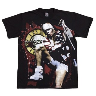 เสื้อยืดวงโอเวอร์ปริ้น OVP 90’ GUNS N’ ROSES  SIZE’ L / XL 670฿ งานสวยมากครับ