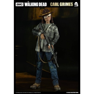 พร้อมส่ง! ฟิกเกอร์  threezero 3Z0062 amc The Walking Dead - Carl Grimes (Deluxe Version)