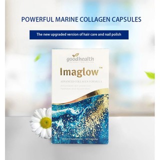 พร้อมส่ง❗Goodhealth Imaglow Skin Nutrition มารีนคอลลาเจนเข้มข้นจากนิวซีแลนด์ สูตรใหม่ 60 เม็ด New Zealand