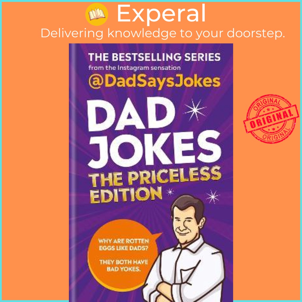 Dad Jokes: The Priceless Edition โดย Dad Says Jokes (ฉบับสหราชอาณาจักร ปกแข็ง)