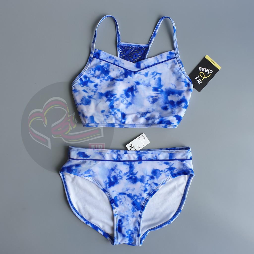 ชุดว่ายน้ําทูพีชเด็กผู้หญิง Artclass พร้อมกันแดด +50FPS ส่งออกไปยังสหรัฐอเมริกา