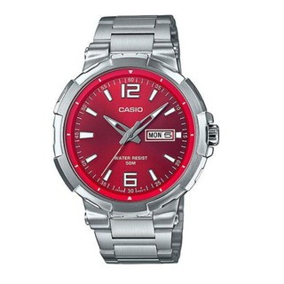 Casio Standard นาฬิกาผู้ชาย สายสเตนเลส รุ่น MTP-E119D-4AV