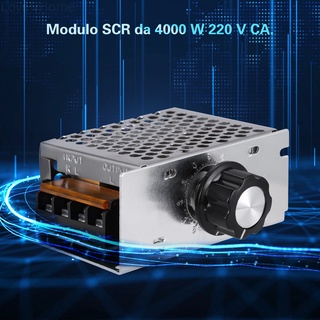 4000W 220V AC SCR Motor Speed Controller Module Electronic Voltage Regulator Dimmer Speed Regulation Control LovelyHome