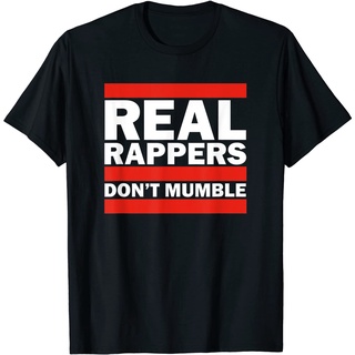 เสื้อยืด พิมพ์ลาย Dont Mumble Rappers สไตล์ฮิปฮอป