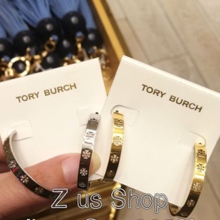 Tory Burch hoop earrings (outlet).