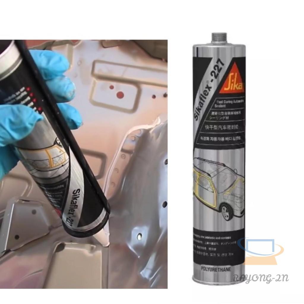 ∏☁♝Sika Sikaflex 227 กาวโพลียูรีเทนหลอดแข็ง 310มล. สีขาว Polyurethane Sealant White Cartridge