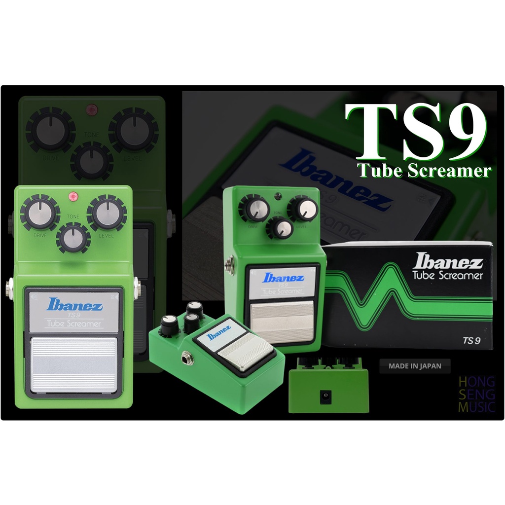 Ibanez Tube Screamer TS9 Effect เสียงแตกแบบโอเวอร์ไดร์ รุ่น TS9