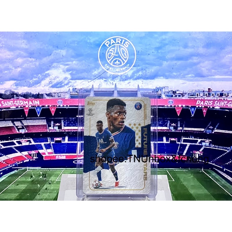 การ์ดนักฟุตบอล 3 มิติ Topps Gold - Nuno Mendes